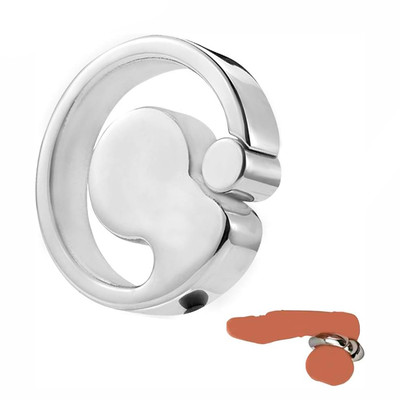 Anel para Escroto Confeccionado em Aço - Sexy Import | 6,7 x 1,4 cm