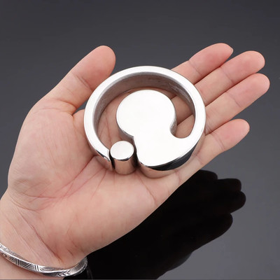 Anel para Escroto Confeccionado em Aço - Sexy Import | 6,7 x 1,4 cm