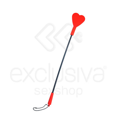 Foto 1 do produto Sexy Import - Chibata em Forma do Naipe de Copas - 41 cm | Cor: Vermelho