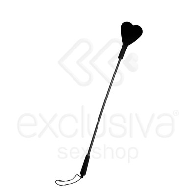 Sexy Import - Chibata em Forma do Naipe de Copas - 41 cm | Cor: Preto