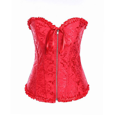 Foto 1 do produto Sexy Import - Corselet Bordado com Zíper | Disponível em 5 Tamanhos e 2 Cores