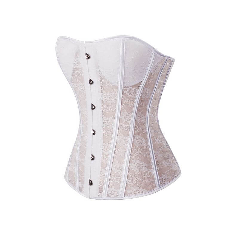 Sexy Import - Corselet Rendado com Transparência | Disponível em 3 Tamanhos - 3