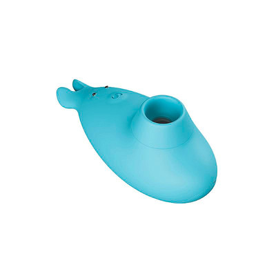 Foto 3 do produto Estimulador de Clitóris em Silicone com Formato de Baleia e 7 Modos de Pulsação - Dibe Cutie Baby III | 10 x 4,2 cm