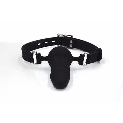 Foto 1 do produto Sexy Import - Mordaça em Forma de Pênis com Fivelas de Ajuste