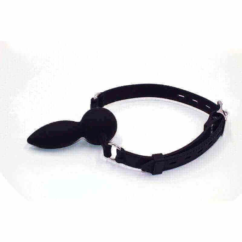 Sexy Import - Mordaça em Forma de Plug Cônico com Fivela de Ajuste - 2