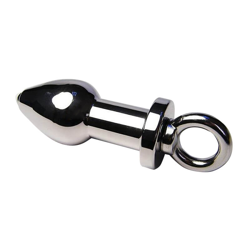 Plug Anal de Aço com Rosca Removível - Sexy Import - 8 x 3,7 cm | Disponível em 2 Cores - 4