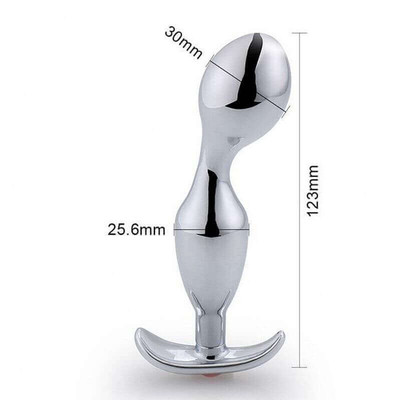 Foto 5 do produto Sexy Import - Plug Estimulador de Próstata em Aço | Disponível em 1 Cor