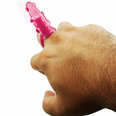 Foto 2 do produto Sexy Import - Vibrador Dedeira com Vibração Única | Cor: Rosa