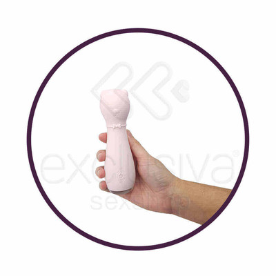 Foto 5 do produto Vibrador Massageador Recarregável feito em Silicone com 9 Modos de Vibração e Certificação IPX7 à Prova D'Água - S-Hande Bonnie - 14 x 4 cm