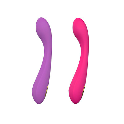 Vibrador Estimulador de Ponto G e Clitóris em Silicone com 9 Modos de Vibração e Recarregável - S-Hande Boon | 13,5 x 3,7 cm | Disponível em 2 Cores