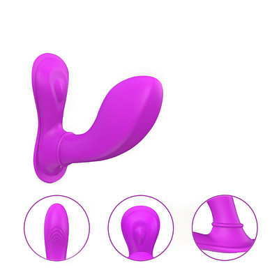 Foto 2 do produto Vibrador Ponto G e Clitóris Recarregável 9 Modos de Vibração - S-Hande Butterfly | 9 x 3,3 cm | Disponível em 2 Cores