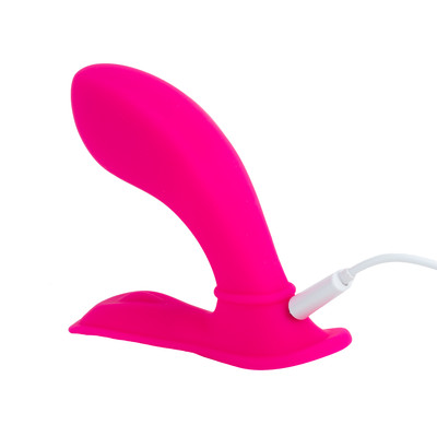 Foto 3 do produto Vibrador Ponto G e Clitóris com 9 Modos de Vibração e Recarregável - S-Hande Butterfly | 9 x 3,3 cm | Disponível em 2 Cores