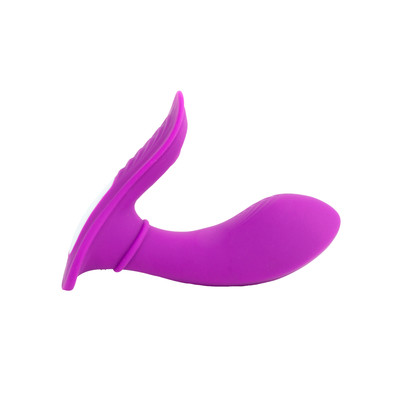 Foto 5 do produto Vibrador Ponto G e Clitóris com 9 Modos de Vibração e Recarregável - S-Hande Butterfly | 9 x 3,3 cm | Disponível em 2 Cores