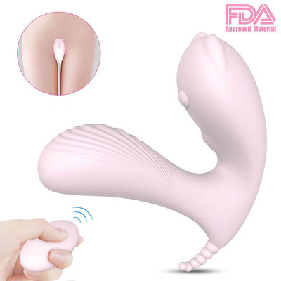 Foto 4 do produto Vibrador de Clitóris, Ponto G e Períneo com 9 Modos de Vibrações e Controle Remoto Sem Fio - S-Hande Cara | Disponível em 2 Cores