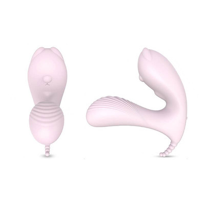 Foto 7 do produto Vibrador de Clitóris, Ponto G e Períneo com 9 Modos de Vibrações e Controle Remoto Sem Fio - S-Hande Cara | Disponível em 2 Cores