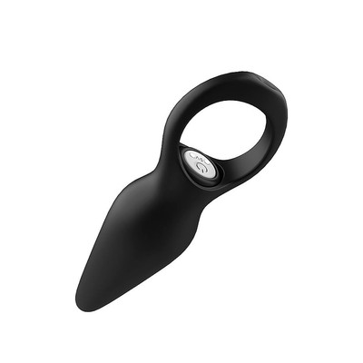 Plug Anal Recarregável em Silicone com 9 Modos de Vibração - S-Hande Dada | 9,5 x 2,5 cm