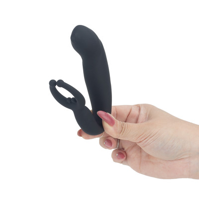 Massageador de Próstata com 9 Modos de Vibração, Lingua Massageadora, Anel Peniano e Controle sem Fio - S-Hande Demon-RCT | 10,8 x 3 cm