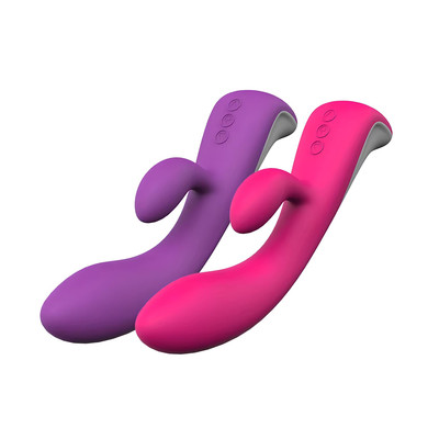 Vibrador Estimulador de Clítoris e Ponto G com 7 Modos de Vibração, 2 Velocidades de Movimento e Recarregável - S-Hande Demons | 10 x 3,5 cm | Disponível em 2 Cores