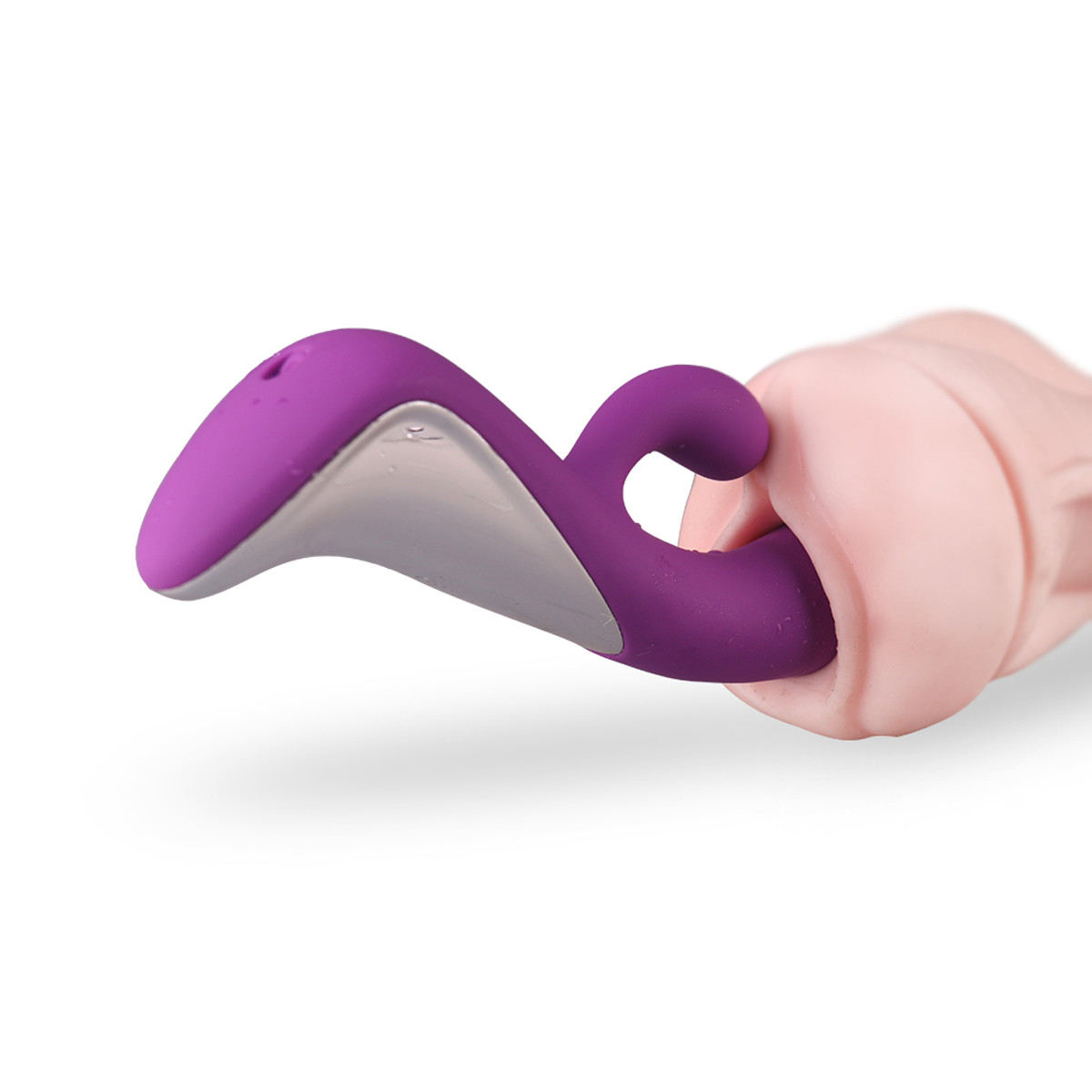 Vibrador Estimulador de Clítoris e Ponto G com 7 Modos de Vibração, 2 Velocidades de Movimento e Recarregável - S-Hande Demons | 10 x 3,5 cm | Disponível em 2 Cores - 14