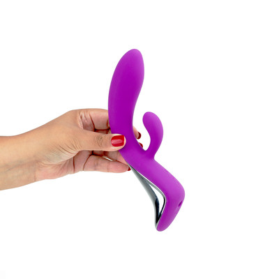 Vibrador Estimulador de Clítoris e Ponto G com 7 Modos de Vibração, 2 Velocidades de Movimento e Recarregável - S-Hande Demons | 10 x 3,5 cm | Disponível em 2 Cores
