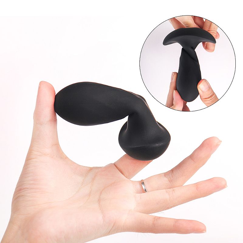 Plug Anal em Silicone Macio e Bullet em ABS com Vibração Única - S-Hande Diamona | 8 x 3,1 cm - 5