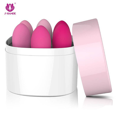 Foto 5 do produto Kit de Pompoarismo Kegel Balls em Silicone - S-Hande Egg - 6 Pesos