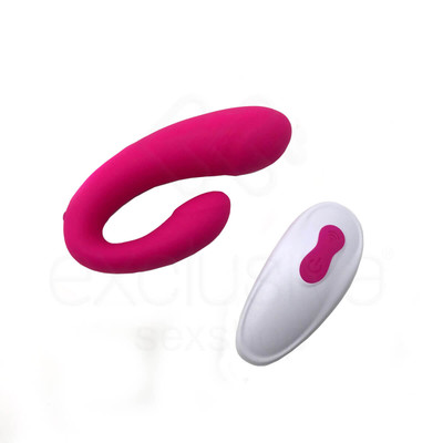Foto 3 do produto Vibrador Estimulador de Ponto G e Clitóris com 9 Modos de Vibração e Controle Remoto sem Fio - S-Hande Heart Sweety RCT | 9,4 x 2,8 cm | Disponível em 2 Cores