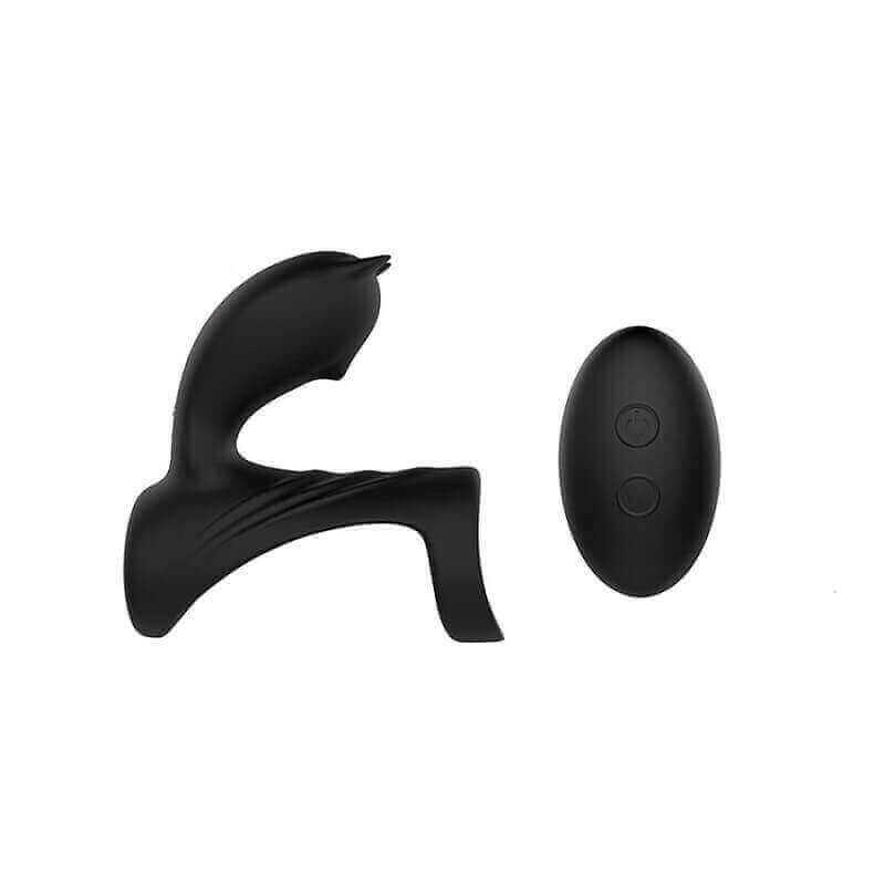 S-Hande Hi Fun-RCT - Anel Peniano com Estimulador de Clítoris Recarregável em Silicone com 9 Modos de Vibrações - 8 x 3,5 cm - 2