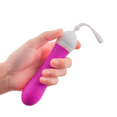 Foto 6 do produto Vibrador Recarregável em Silicone com 9 Modos de Vibração Silenciosas - S-Hande Kitti | 13,5 x 3,2 cm | Disponível em 2 Cores