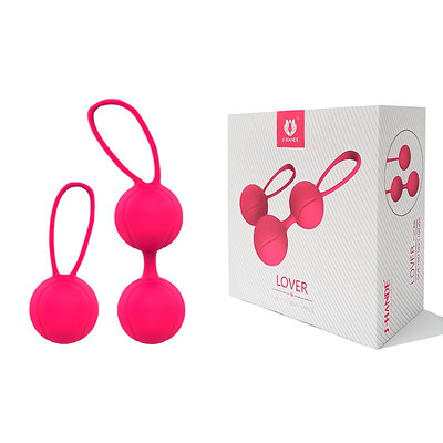 Foto 2 do produto Bolinhas para Pompoarismo com Peso que Vibra sem Bateria - S-Hande Lover Kegel Ball