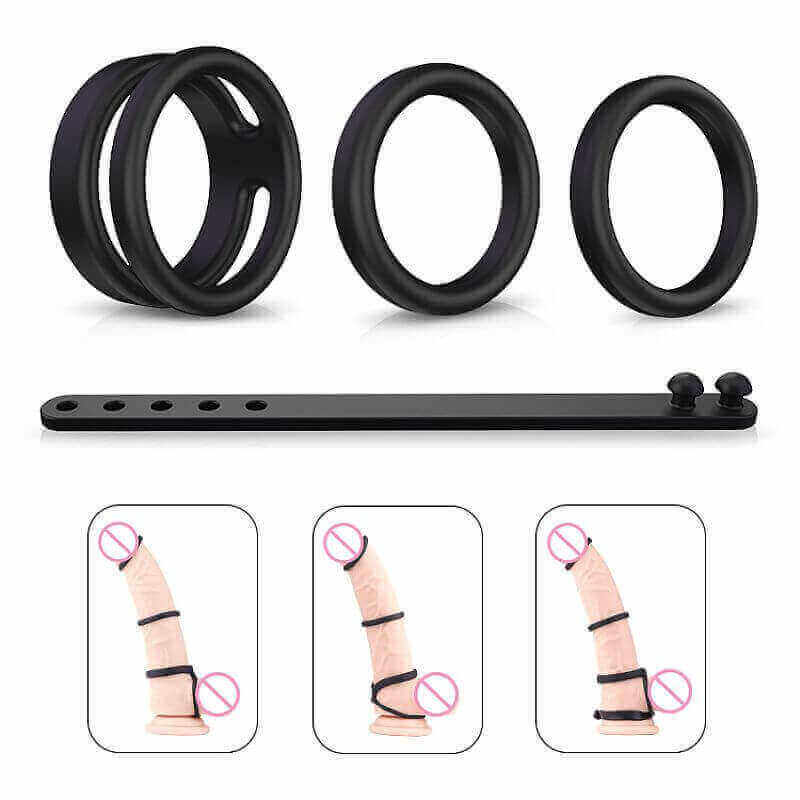 S-Hande Magician Kit - Kit de Anéis Penianos com 4 Anéis - 2