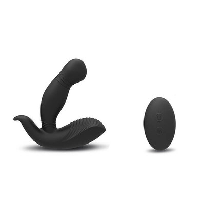 Foto 3 do produto S-Hande Megatron-RCT - Plug Anal Estimulador de Próstata e Períneo Recarregável em Silicone com 9 Modos de Vibrações, Controle Remoto Sem Fio e IPX7 À Prova De Água - 12 x 3 cm