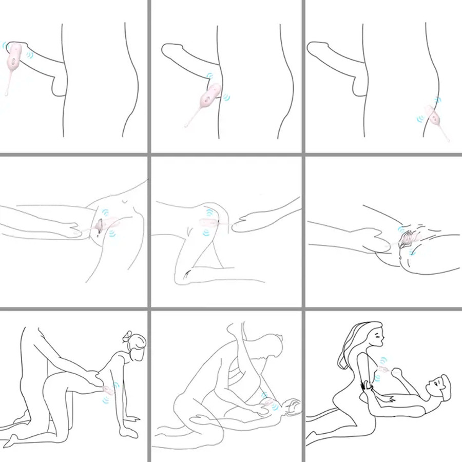 Cápsula Vibratória em Silicone com Forma de Gato, 9 Modos de Vibrações e Controle Remoto Sem Fio - S-Hande Miaou-RCT | 16,2 x 3,3 cm - 4