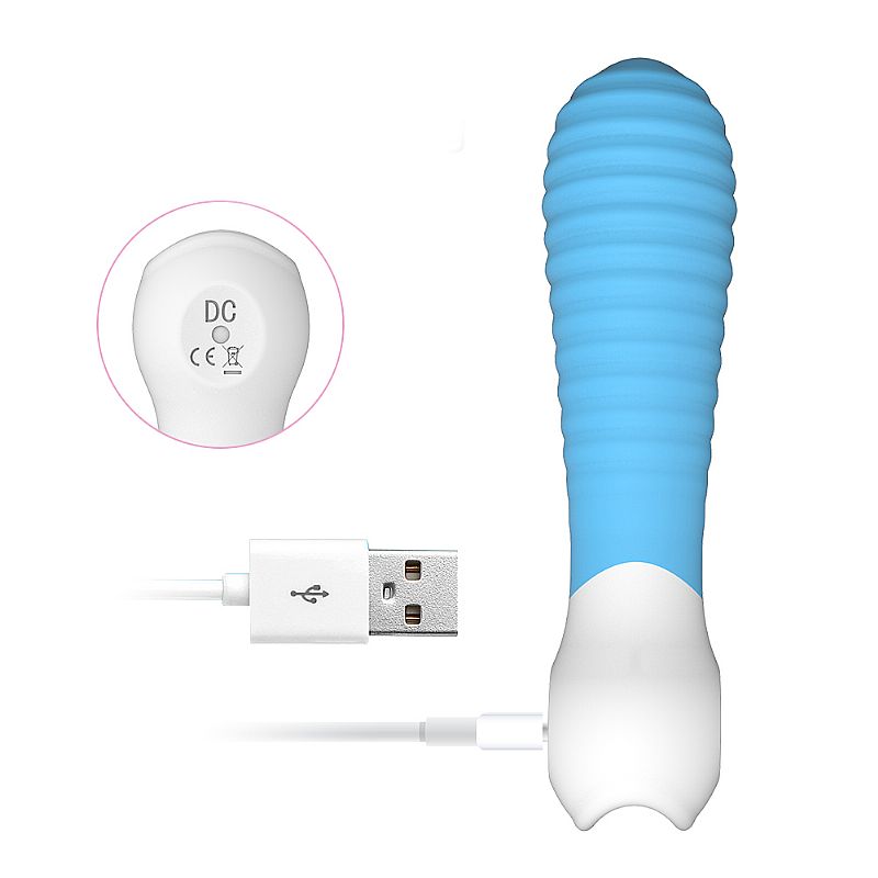 Vibrador em Silicone com 9 Modos de Vibração Silenciosas e Recarregável - S-Hande Mini 2 | 12 x 3 cm | Disponível em 2 Cores - 4