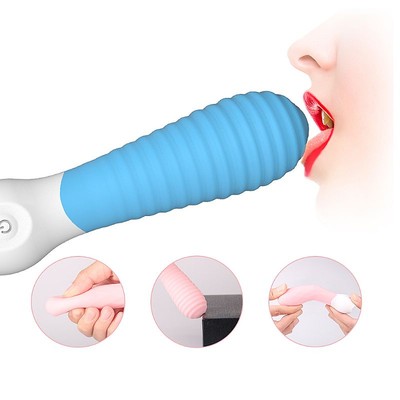Foto 5 do produto Vibrador em Silicone com 9 Modos de Vibração Silenciosas e Recarregável - S-Hande Mini 2 | 12 x 3 cm | Disponível em 2 Cores