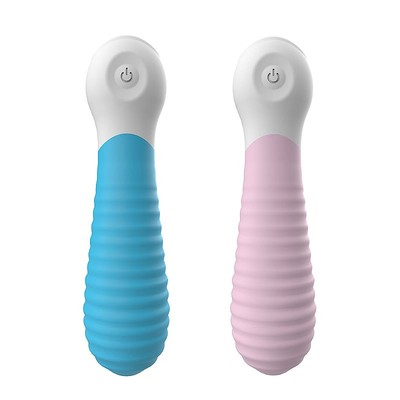 Vibrador em Silicone com 9 Modos de Vibração Silenciosas e Recarregável - S-Hande Mini 2 | 12 x 3 cm | Disponível em 2 Cores