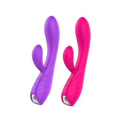 Vibrador Estimulador de Ponto G e Clítoris em Silicone com 9 Modos de Vibração, Resistente à Água e Recarregável - S-Hande Muses | 13 x 3,3 cm | Disponível em 2 Cores