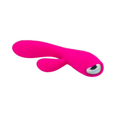 Foto 7 do produto Vibrador Estimulador de Ponto G e Clítoris em Silicone com 9 Modos de Vibração, Resistente à Água e Recarregável - S-Hande Muses | 13 x 3,3 cm | Disponível em 2 Cores