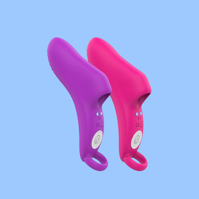 Dedeira Estimuladora de Ponto G em Silicone com 9 Modos de Vibração - S-Hande OMG | 5,4 x 2,5 cm | Disponível em 2 Cores