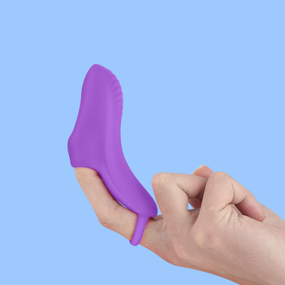 Dedeira Estimuladora de Ponto G em Silicone com 9 Modos de Vibração - S-Hande OMG | 5,4 x 2,5 cm | Disponível em 2 Cores