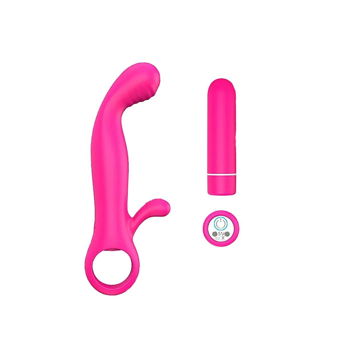Vibrador Estimulador de Ponto G e Clítoris com 9 Modos de Vibrações e Resistente à Água - S-Hande Orifinger | 10 x 2,3 cm | Disponível em 2 Cores - 3