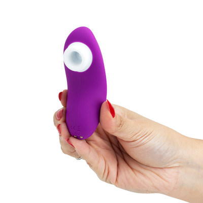 Vibrador Estimulador Clitoriano Recarregável com 10 Modos de Pulsação - S-Hande Pluse | 10 x 3,5 cm | Disponível em 3 Cores
