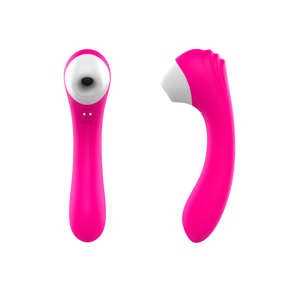 Vibrador Estimulador de Clítoris e de Ponto G em Silicone com 9 Modos de Vibração e Pulsação - S-Hande Screaming - 18,3 x 3,5 cm | Disponível em 4 Cores - 4