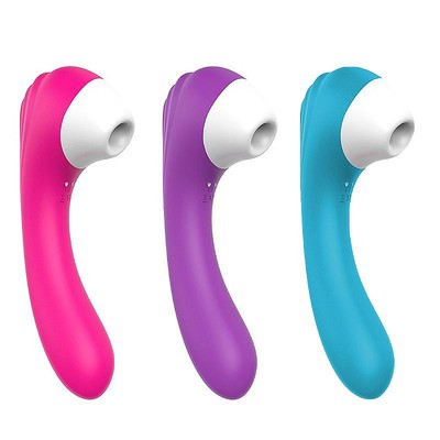 Vibrador Estimulador de Clítoris e de Ponto G em Silicone com 9 Modos de Vibração e Pulsação - S-Hande Screaming - 18,3 x 3,5 cm | Disponível em 4 Cores