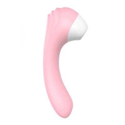 Foto 2 do produto Vibrador Estimulador de Clítoris e de Ponto G em Silicone com 9 Modos de Vibração e Pulsação - S-Hande Screaming - 18,3 x 3,5 cm | Disponível em 4 Cores