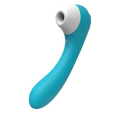 Foto 3 do produto Vibrador Estimulador de Clítoris e de Ponto G em Silicone com 9 Modos de Vibração e Pulsação - S-Hande Screaming - 18,3 x 3,5 cm | Disponível em 4 Cores