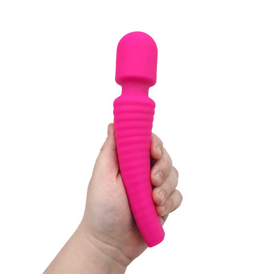 Foto 6 do produto Vibrador Massageador Recarregável com 7 Modos de Vibração e 4 Intensidades - S-Hande Star | 20 x 4 cm | Disponível em 2 Cores