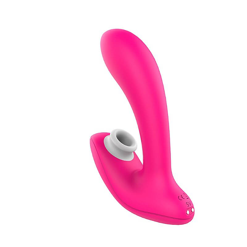 Vibrador de Clítoris e Ponto G Recarregável com 9 Modos de Vibração, 9 Intensidades de Pulsação e Controle Remoto Sem Fio- S-Hande Tricker-RCT | Disponível em 2 Cores - 2