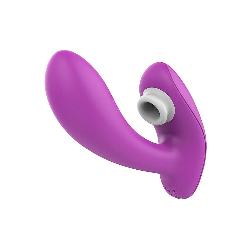 Vibrador de Clítoris e Ponto G Recarregável com 9 Modos de Vibração, 9 Intensidades de Pulsação e Controle Remoto Sem Fio- S-Hande Tricker-RCT | Disponível em 2 Cores - 6
