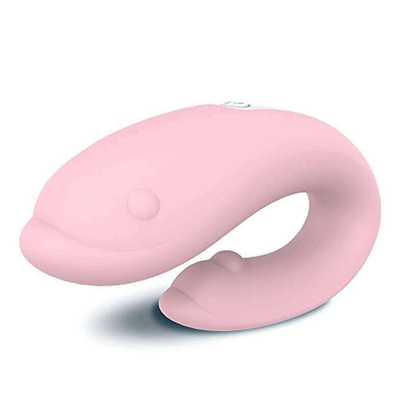 Vibrador Para Casal em Silicone com 9 Modos de Vibração, Resistente à água e Recarregável - S-Hande Winter | Disponível em 2 Cores - 7